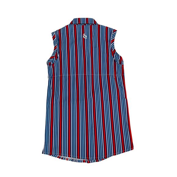 NWT Blue Quail 5 Liberty Stripe Sleeveless Dress - Picture 2 of 5